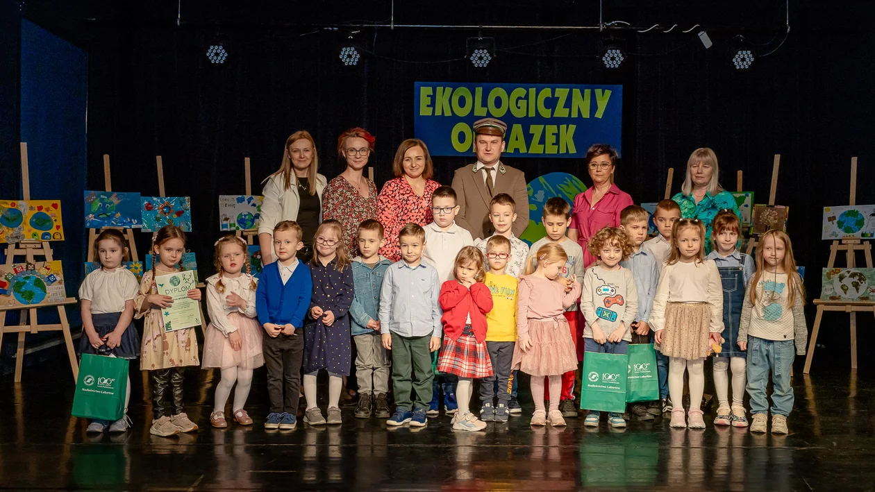 "Ekologiczny obrazek"  w Lubartowie. Plastyczny konkurs dla przedszkoli rozstrzygnięty (zdjęcia) - Zdjęcie główne