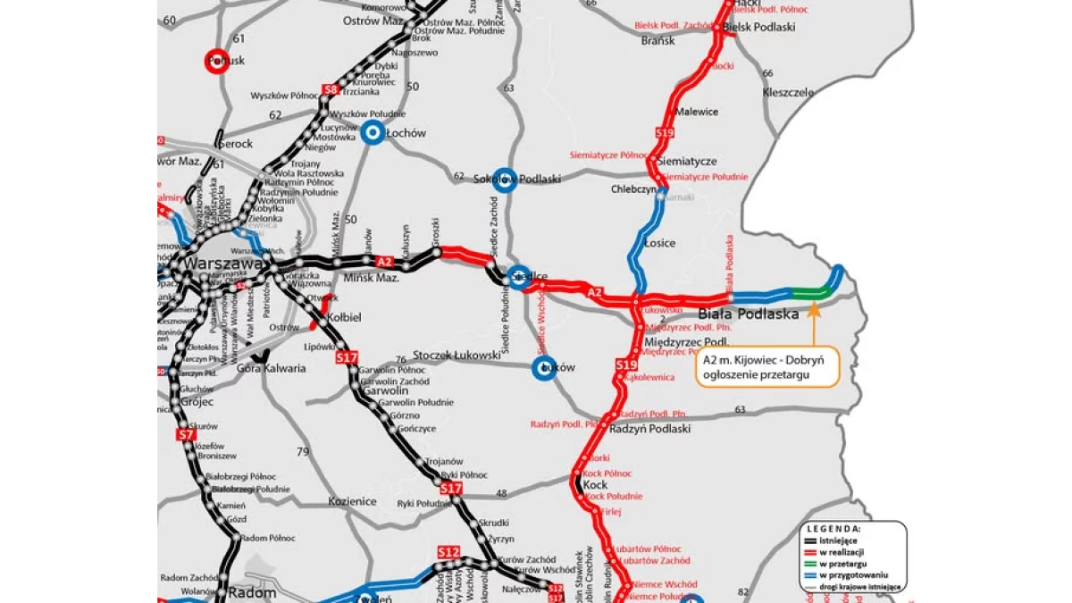 GDDKiA szuka wykonawcy autostrady. Będzie prowadziła przez nasze województwo - Zdjęcie główne