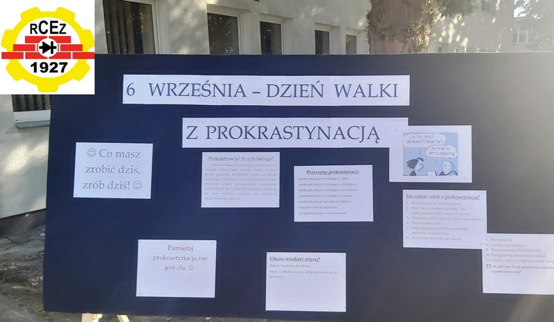 Dzień walki z prokrastynacją w RCEZ w Lubartowie - Zdjęcie główne