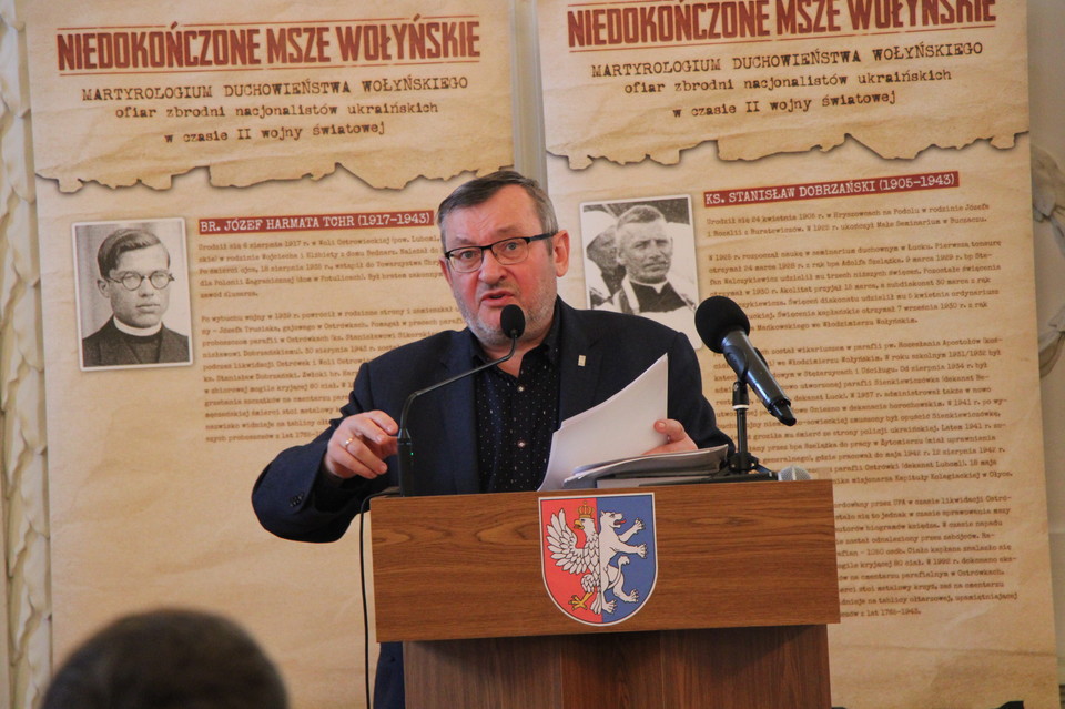 "Pamięć o Wołyniu". Konferencja historyczna w starostwie - Zdjęcie główne