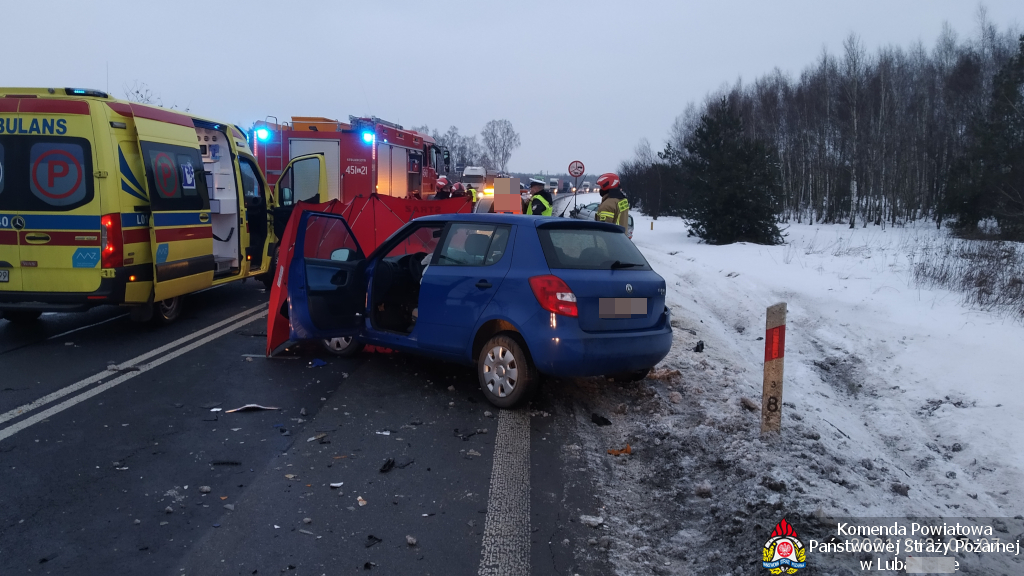 Śmiertelny wypadek na skrzyżowaniu Nowodworskiej z obwodnicą (Aktualizacja, zdjęcia) - Zdjęcie główne