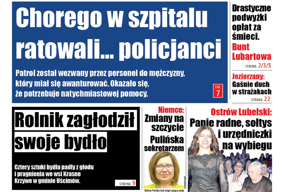 Chorego w szpitalu ratowali... policjanci - Zdjęcie główne