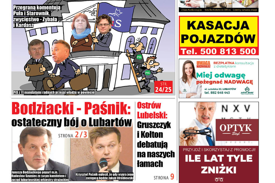 PiS wyrwał powiat lubartowski PSL-owi! - Zdjęcie główne