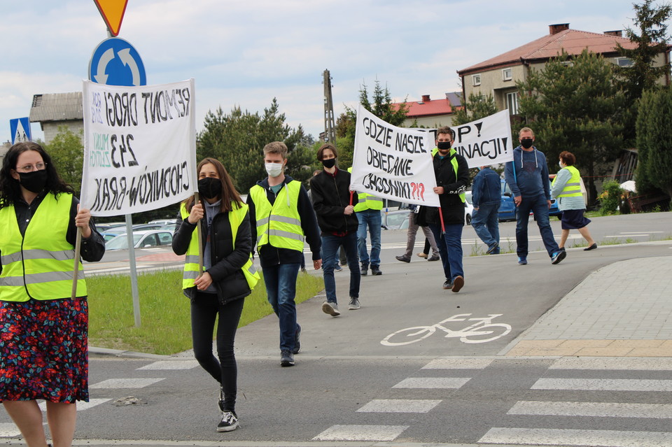 Protest mieszkańców ul. Wojska Polskiego zawieszony - Zdjęcie główne