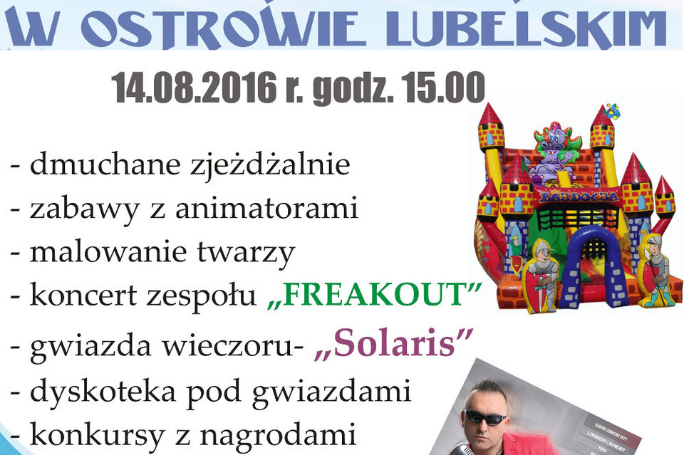 Festyn Rodzinny w Ostrowie Lubelskim 2016 - program - Zdjęcie główne