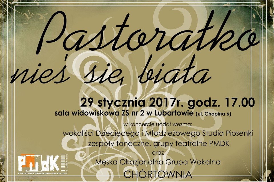 Koncert "Pastorałko nieś się biała" - Zdjęcie główne