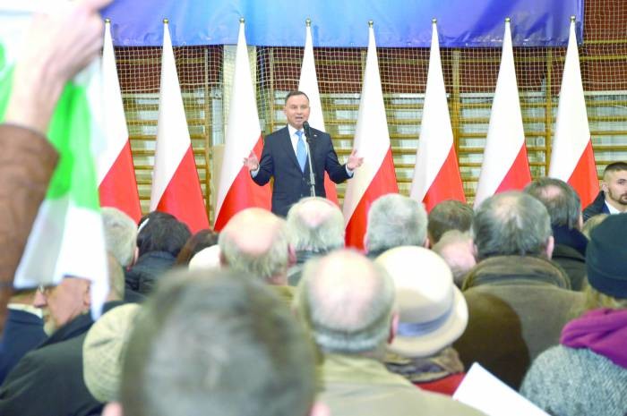 Andrzej Duda entuzjastycznie przyjęty w Lubartowie - Zdjęcie główne