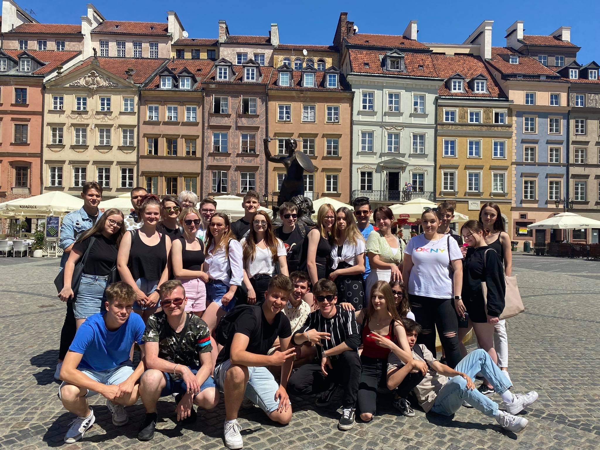 Licealiści z ZS 2  w Lubartowie odkrywają historię Warszawy - Zdjęcie główne