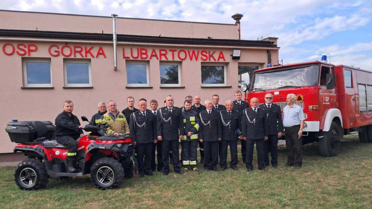 Nowy quad dla Ochotniczej Straży Pożarnej w Górce Lubartowskiej - Zdjęcie główne