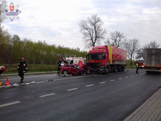 Śmiertelny wypadek na DK 19 - Zdjęcie główne