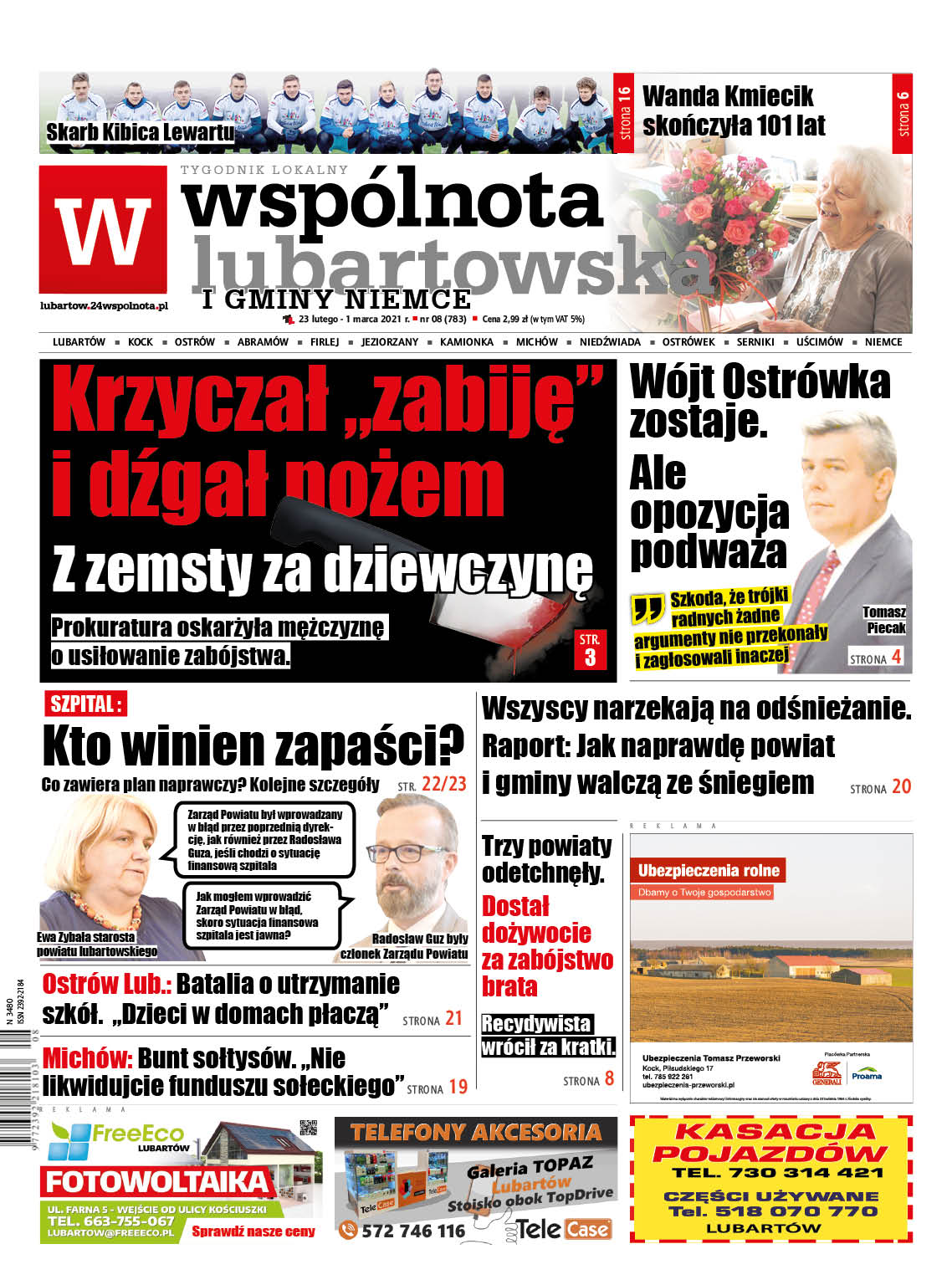 Krzyczał "zabiję" i dźgał nożem. Z zemsty za dziewczynę - Zdjęcie główne