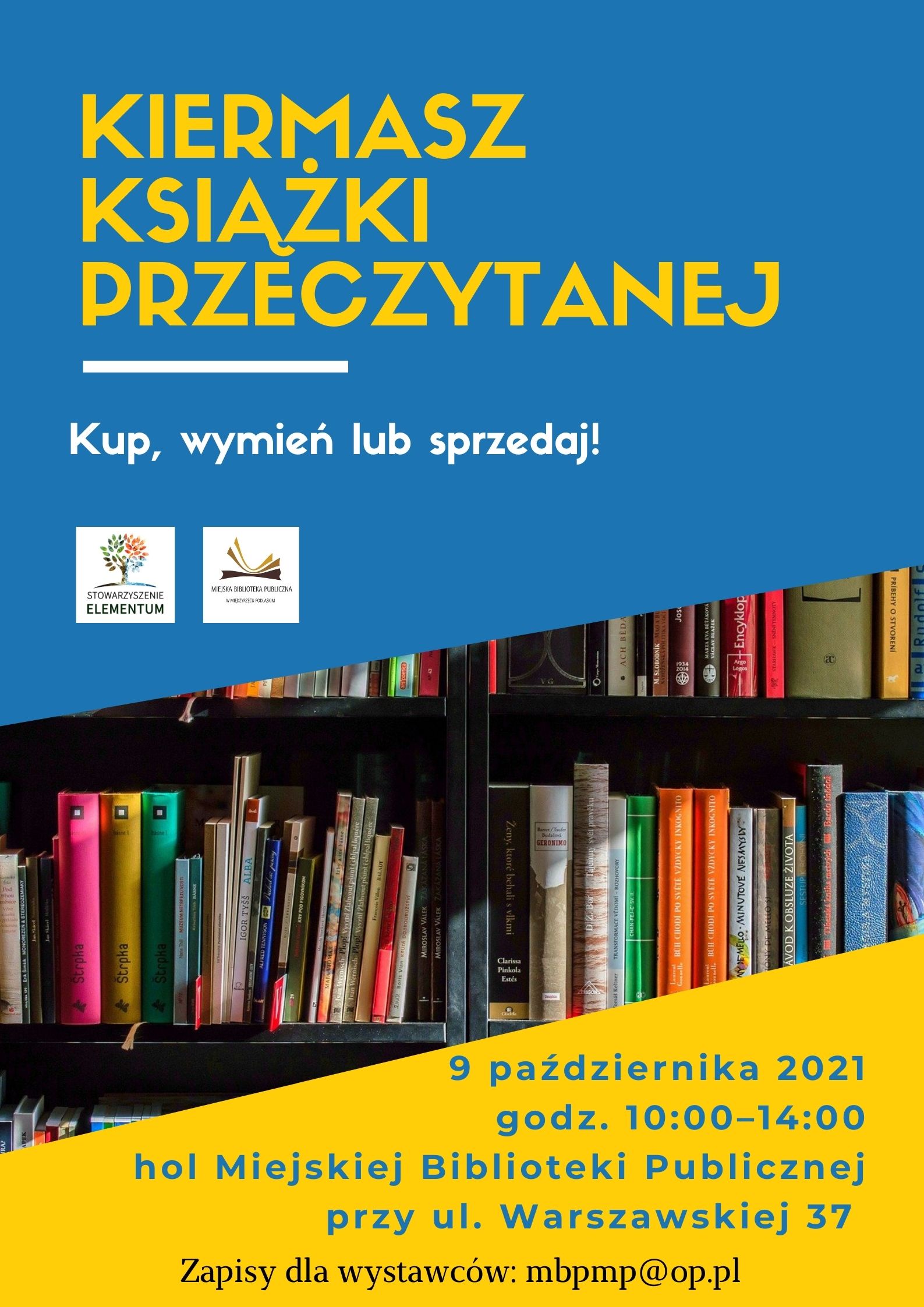 Międzyrzec Podlaski: Kiermasz książki przeczytanej - Zdjęcie główne