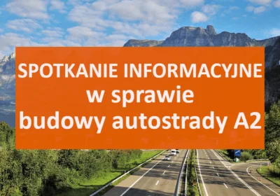 Spotkanie w sprawie budowy autostrady (ZAPROSZENIE) - Zdjęcie główne