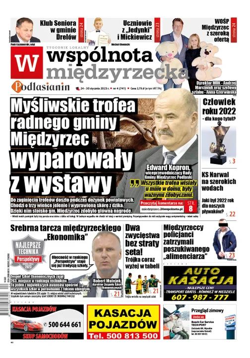 Najnowszy numer Wspólnoty Międzyrzeckiej (24 stycznia 2023) - Zdjęcie główne