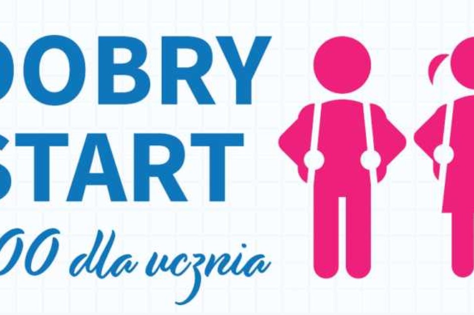 Rządowy Program "Dobry start" - składanie wniosków - Zdjęcie główne