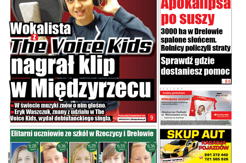 Eryk Waszczuk nagrał debiutancki teledysk - Zdjęcie główne