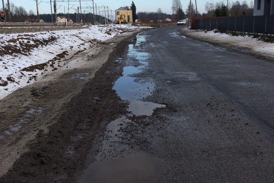 Tragedia na Kolejowej i Siteńskiej. Remont niszczy drogi. - Zdjęcie główne