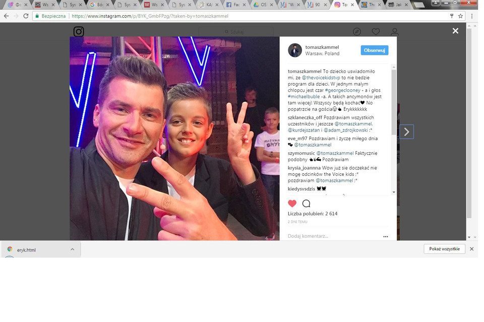 Eryk Waszczuk z Międzyrzeca w The Voice of Kids - Zdjęcie główne