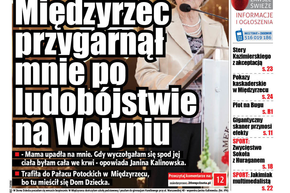 Jeszcze długo czuła na sobie zapach krwi matki - Zdjęcie główne