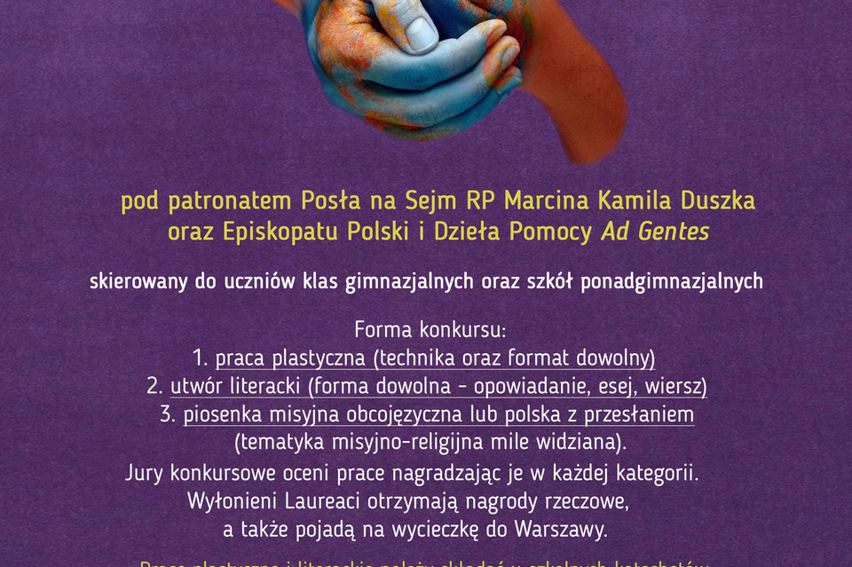 Konkurs "Mam misję" - Zdjęcie główne