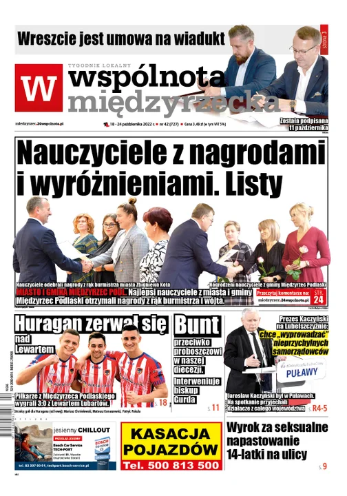 Najnowszy numer Wspólnoty Międzyrzecka (17 października 2022) - Zdjęcie główne