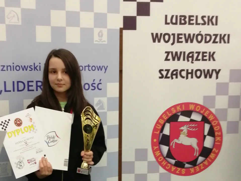 Hanna Korpysz z brązowym medalem Mistrzostw Województwa w szachach szybkich - Zdjęcie główne