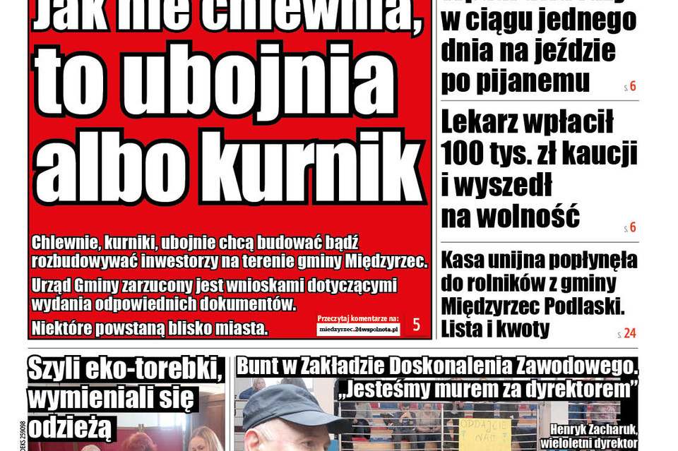 Jak nie chlewnia, to ubojnia albo kurnik - Zdjęcie główne