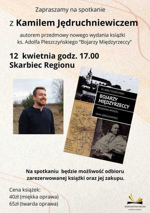 "Bojarzy Międzyrzeccy" w miejskiej bibliotece. Spotkanie już w piątek! - Zdjęcie główne