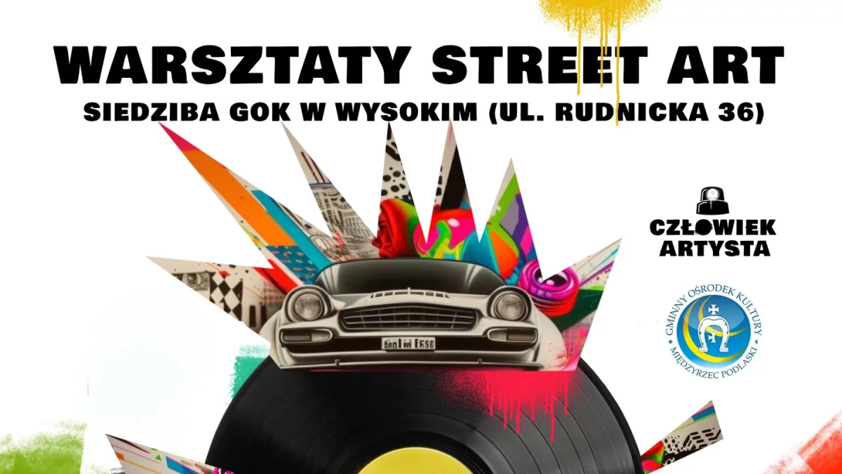 Warsztaty Street Art w międzyrzeckim GOK-u - Zdjęcie główne