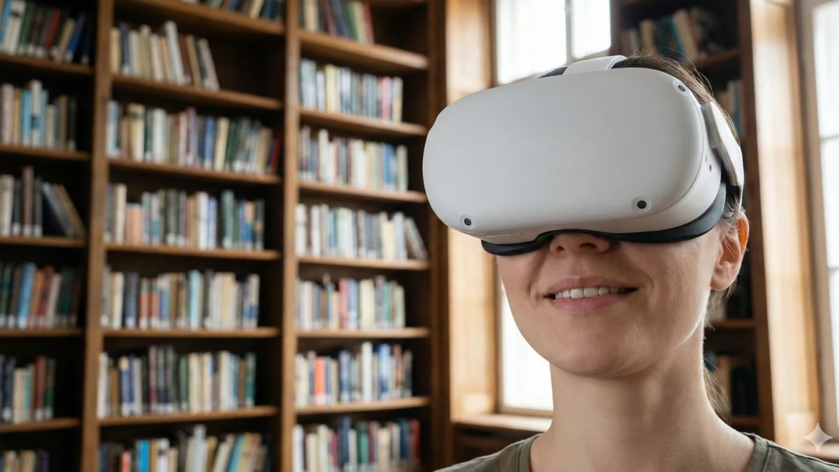 Cyfrowa rewolucja w drelowskiej bibliotece. Nowy sprzęt i wirtualna rzeczywistość dla czytelników - Zdjęcie główne