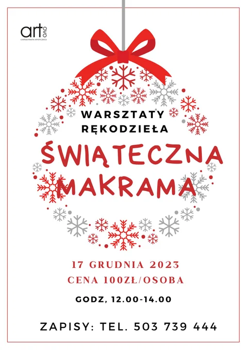 Stwórz z ART OVO ozdoby świąteczne! (ZAPROSZENIE) - Zdjęcie główne