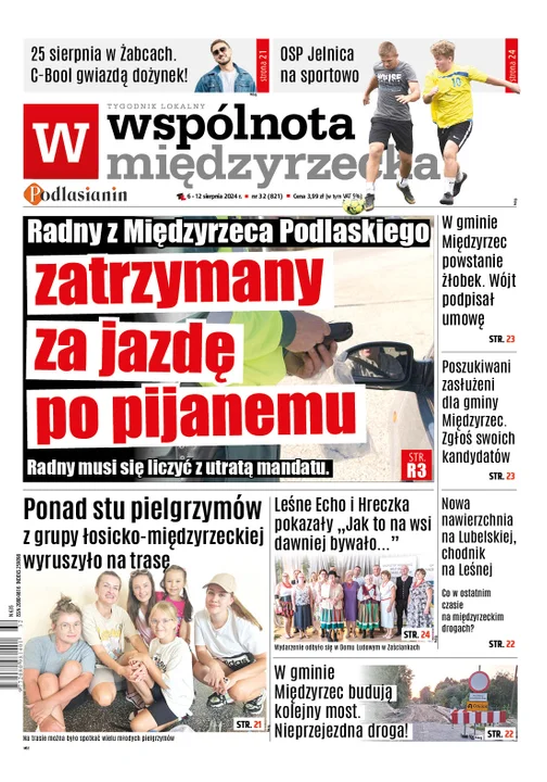 Najnowsze wydanie Wspólnoty Międzyrzeckiej (6 sierpnia 2024r) - Zdjęcie główne