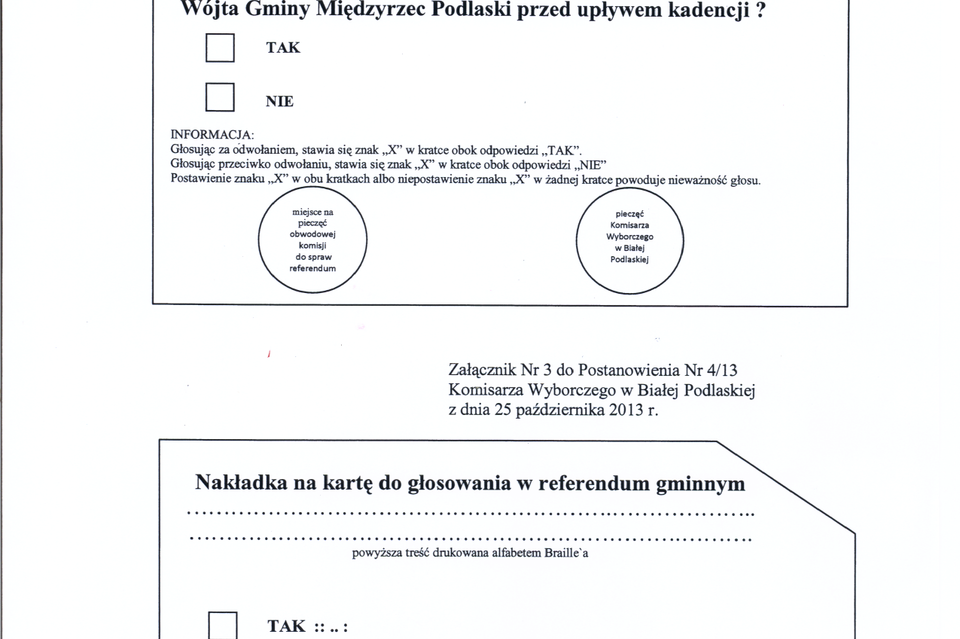 Będzie referendum! Przed świętami - Zdjęcie główne