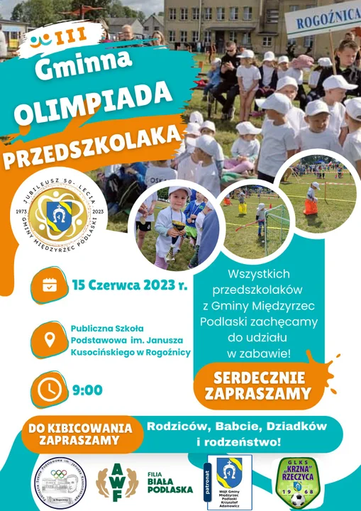 Gminna Olimpiada Przedszkolaka już 15 czerwca! (ZAPROSZENIE) - Zdjęcie główne