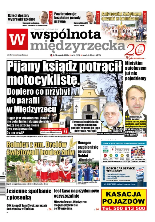 Najnowszy numer Wspólnoty Międzyrzeckiej (6 września 2022) - Zdjęcie główne