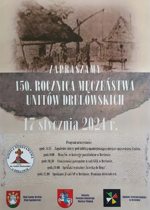 150. rocznica męczeństwa unitów drelowskich - Zdjęcie główne