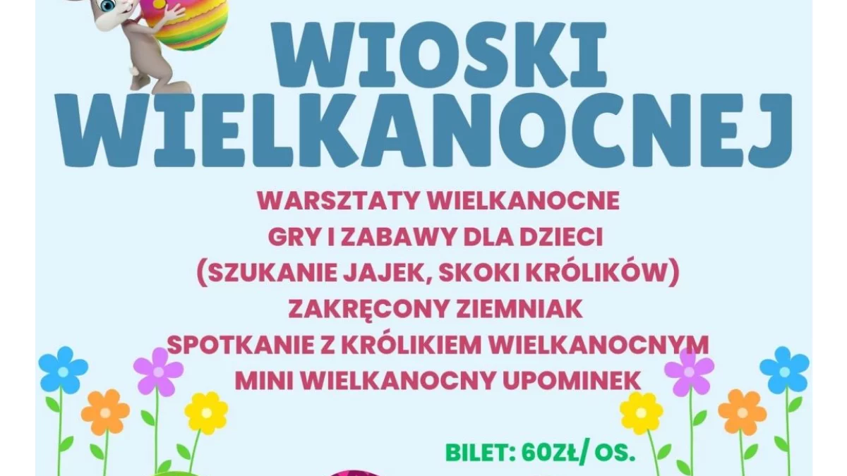 Wielkanocna zabawa w Strzałkach. Wioska Wielkanocna zaprasza dzieci - Zdjęcie główne