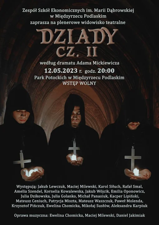 "Dziady cz. II" tym razem w parku Potockich (ZAPROSZENIE) - Zdjęcie główne