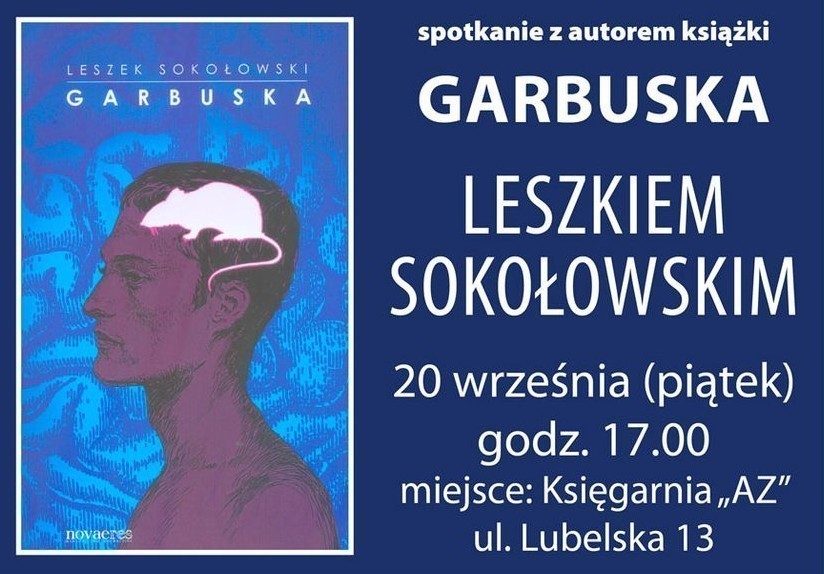 Spotkanie z Królem Łgarzy. Leszek Sokołowski w Księgarni AZ - Zdjęcie główne