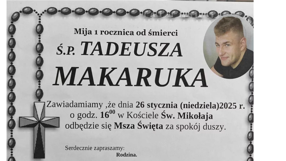 Rok bez Tadeusza. Pamięć o piłkarzu wciąż żywa - Zdjęcie główne