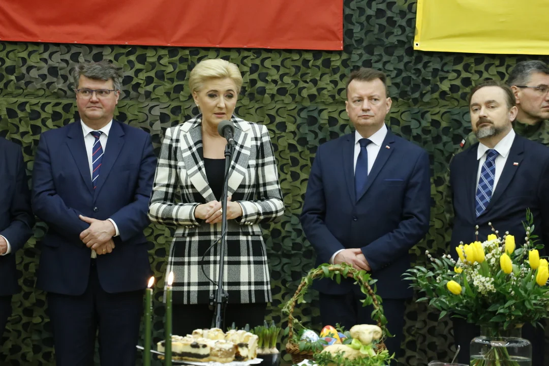 Pierwsza Dama RP odwiedziła Lublin. Spotkała się z mundurowymi [GALERIA] - Zdjęcie główne