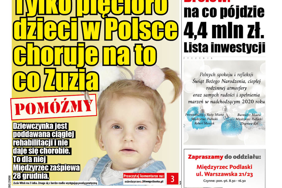 Międzyrzec z kolędowaniem dla Zuzi Witek - Zdjęcie główne