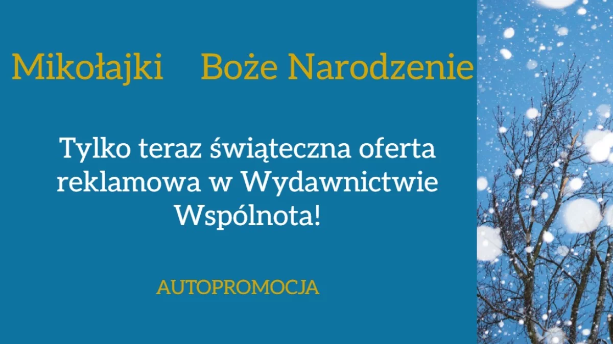 Świąteczne reklamy zapadają w pamięć. Wypromuj się ze Wspólnotą! - Zdjęcie główne