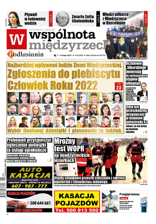 Najnowszy numer Wspólnoty Miedzyrzeckiej (7 lutego 2023) - Zdjęcie główne