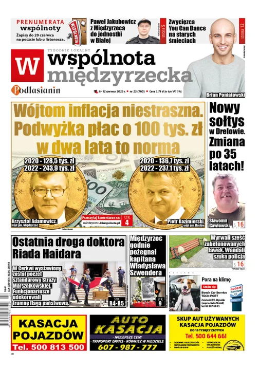 Najnowszy numer Wspólnoty Międzyrzeckiej (6 czerwca 2023r) - Zdjęcie główne