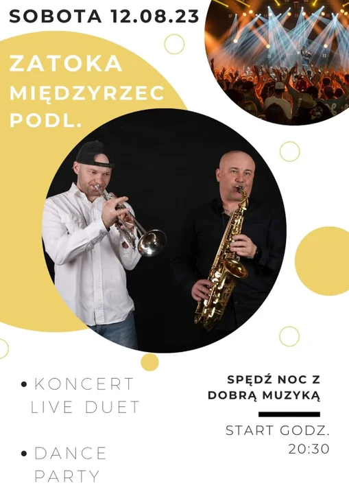 Noc z dobrą muzyką w Zatoce (ZAPROSZENIE) - Zdjęcie główne