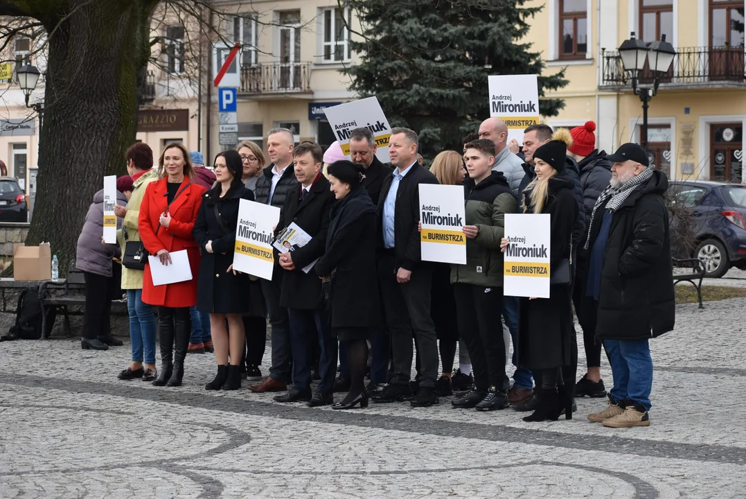 Znamy pierwszych kandydatów na radnych. Andrzej Mironiuk przedstawił swój plan wyborczy - Zdjęcie główne