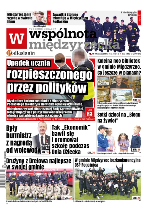 Najnowsze wydanie Wspólnoty Międzyrzeckiej - 11 czerwca 2024r - Zdjęcie główne