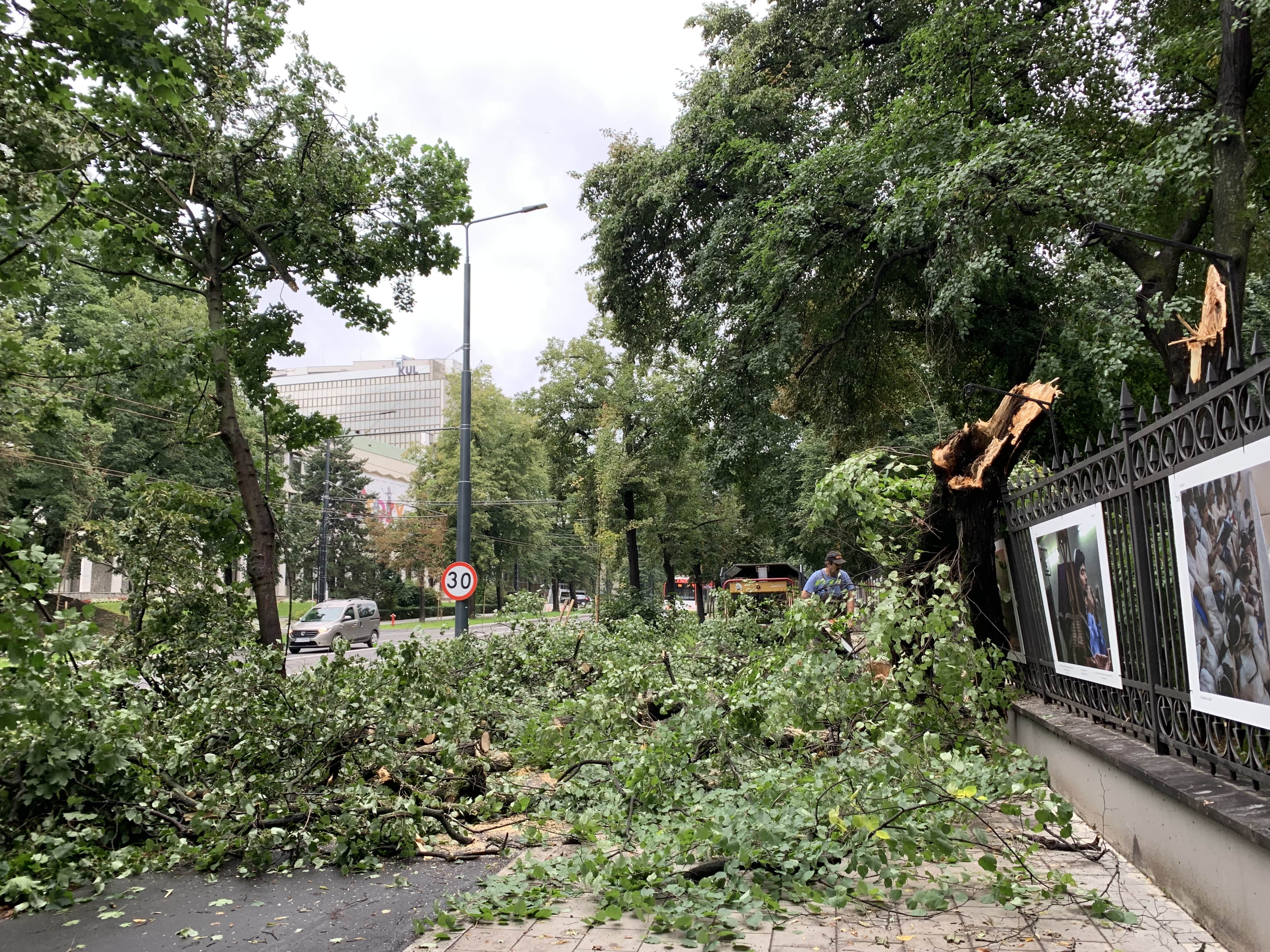 W nocy przez Lublin przeszła nawałnica