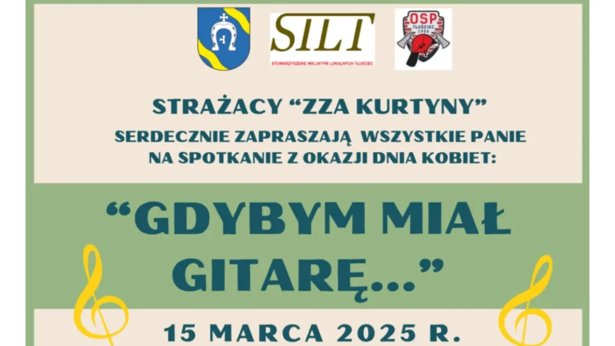 Strażacy OSP Tłuściec zapraszają na muzyczne spotkanie z okazji Dnia Kobiet - Zdjęcie główne